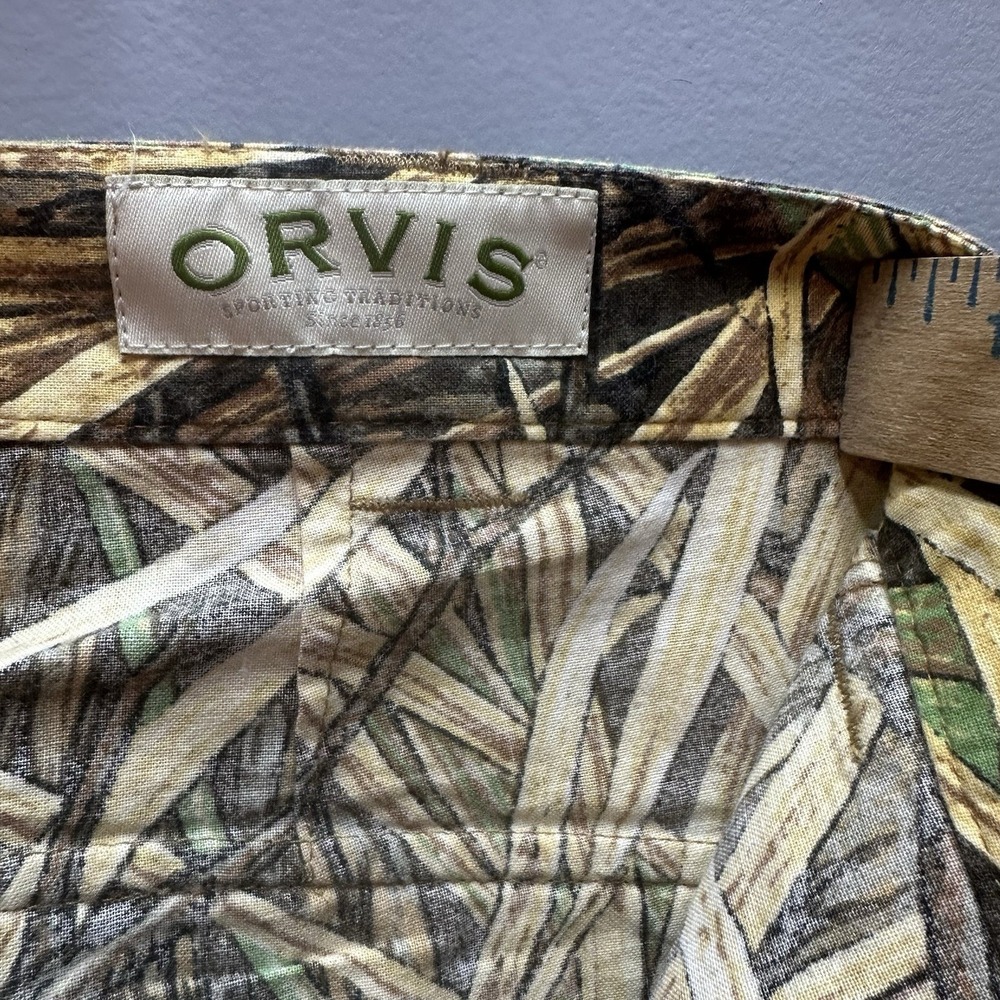 Orvis Stealth Cover Camo Pants Men's Large – Waterfowl Hunting Cotton - Picture 4 of 13